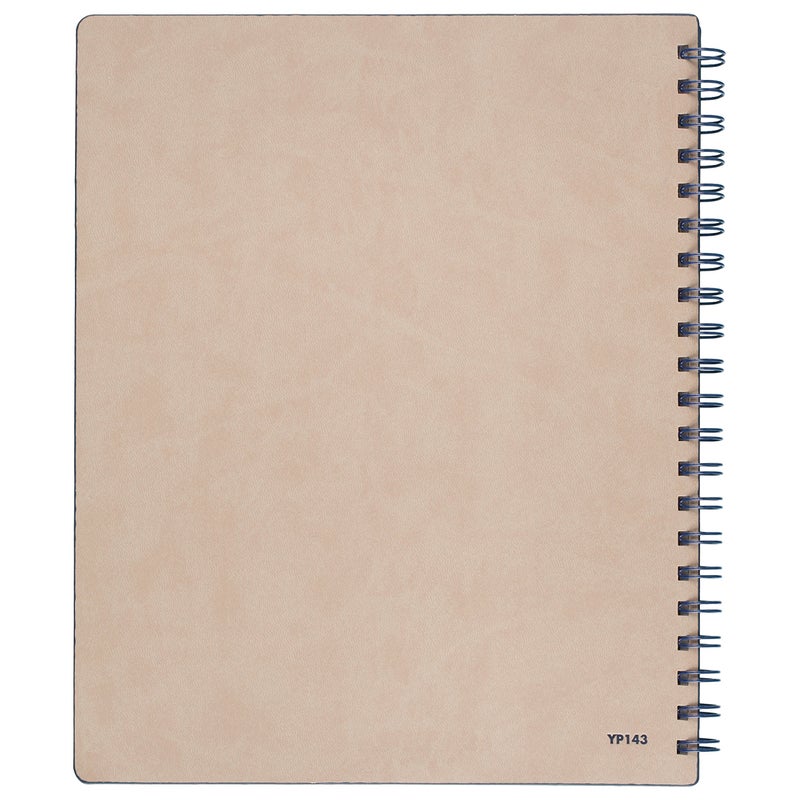 AT-A-GLANCE Notebook, Twinwire, Ruled, 80 Sheets, 11 x 8-1/4", Collection, Tan/Blue (YP14307) - Image 4